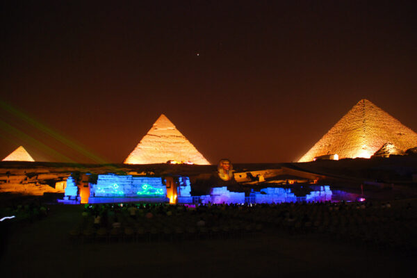 Sound and Light Show at the Pyramids