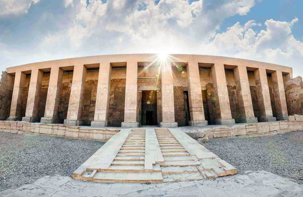 Abydos temple