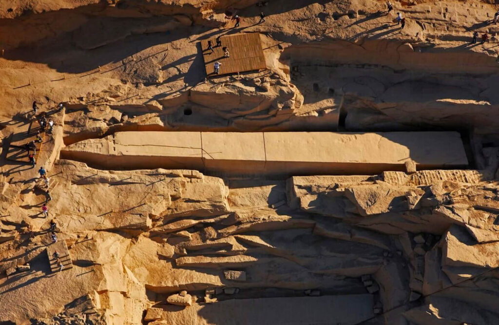 the unfinished obelisk aswan