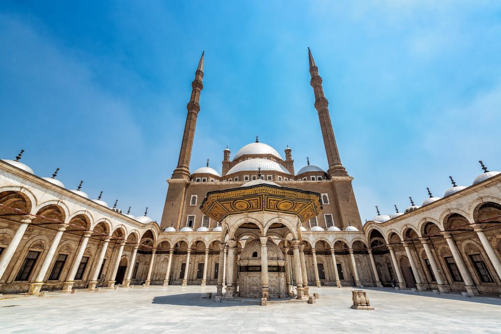 The Citadel of Cairo and the Muhammad Ali Mosque