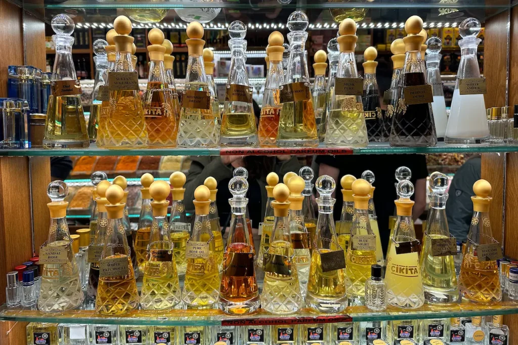 perfume oils and essence